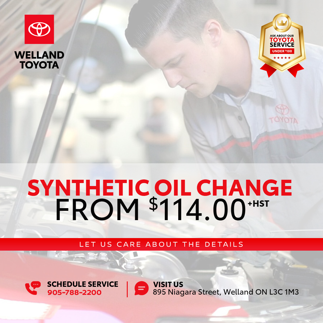 Synthetic Oil Change